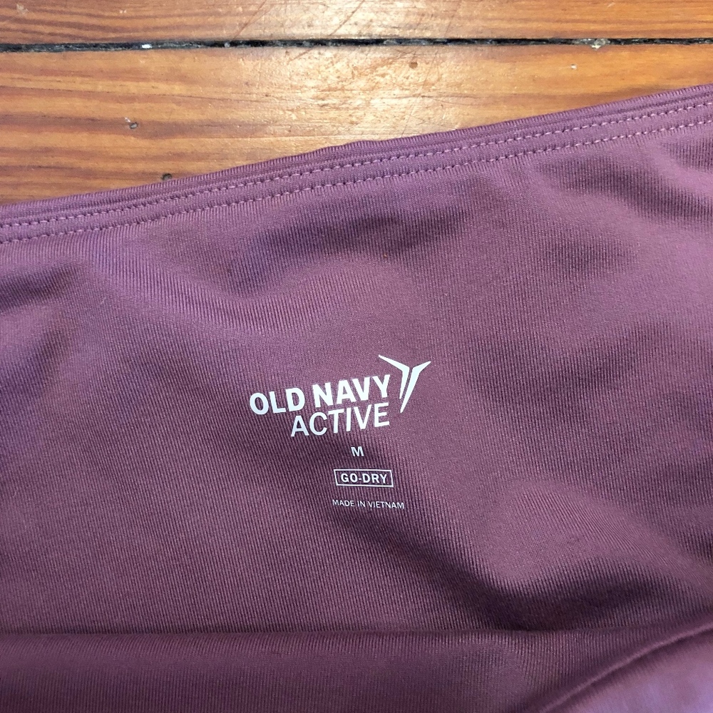 Mauve mesh leggings